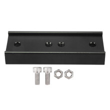 (Black) 4.25in Dovetail Plate for Equatorial Telescope Theodolite Tripod Blue