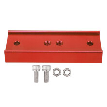 (Red) 4.25in Dovetail Plate for Equatorial Telescope Theodolite Tripod Blue