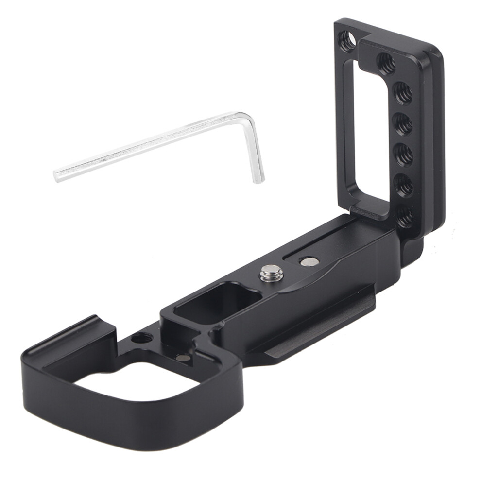 (Black) Stretchable L Quick Release Plate For Sony A6100/A6300/A6400 Black 643505147445