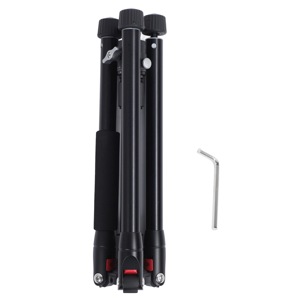 59In Camera Tripod 20Mm Metal Ball Head Aluminum Alloy 3 Sections 643505098228