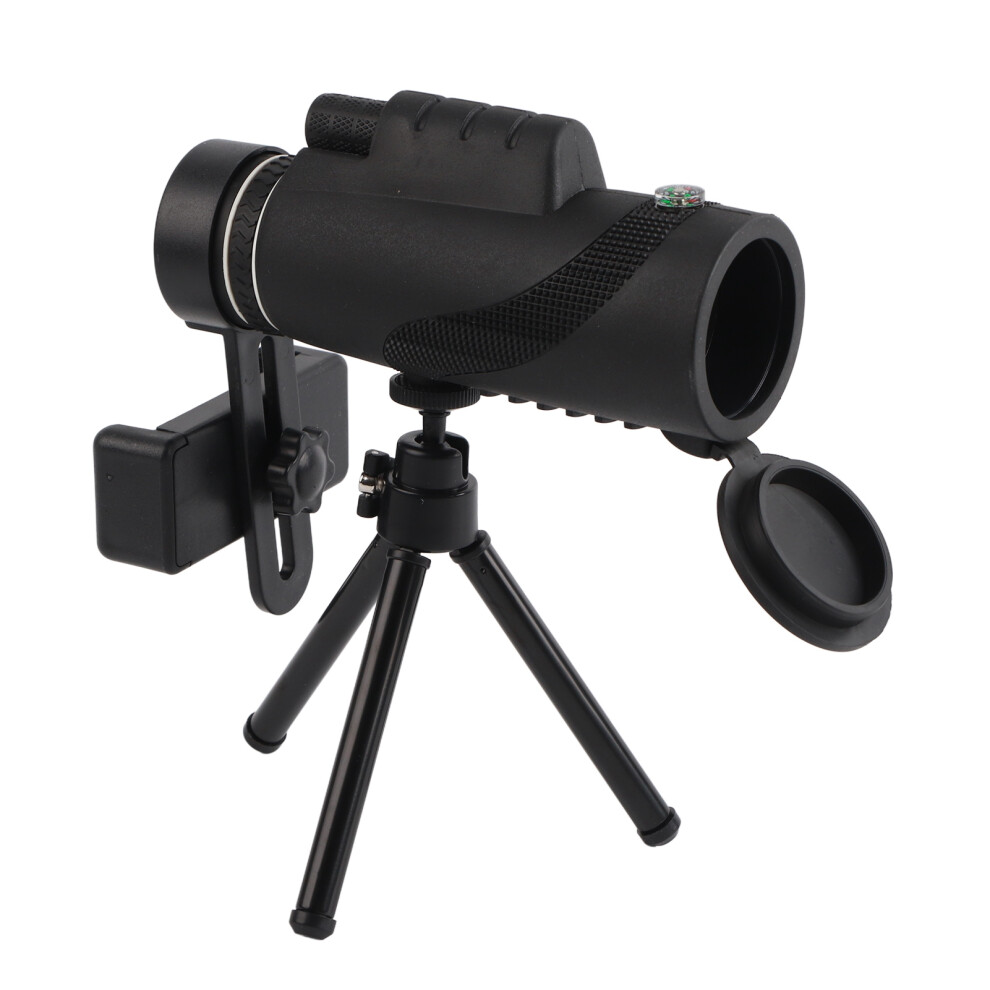 Monocular Telescope 40X60 Hd Portable With Tripod For Outdoor Green 643505129205