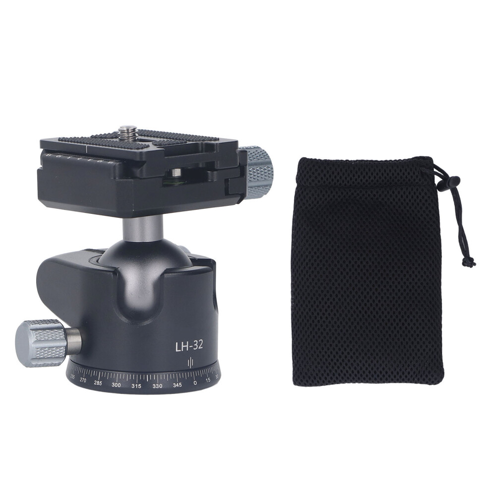 Tripod Ball Head Camera Stabilizer 1/4In Top 3/8In Bottom Aluminum 643505109795