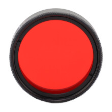 Planetary Filter Clear Optical Glass Red Moon Filter 1.25in