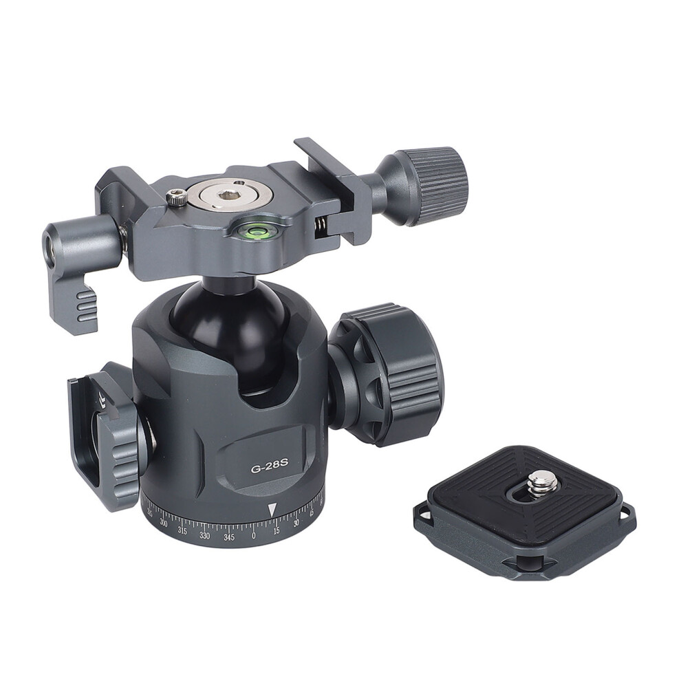 360 Rotating Aluminum Alloy Tripod Head For Photography Telescope 643505163803