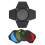 7Inch 4 Leaf Light Barrier with Color Filters 1
