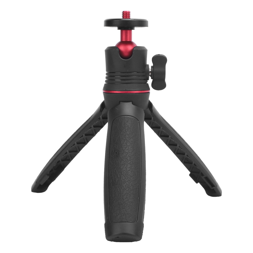 Extendable Desktop Tripod Abs Silicone Selfie Stick 1/4" Screw Camera 643505165708