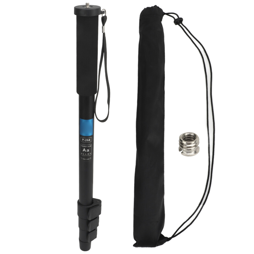 P 264 Camera Monopod Aluminum Telescoping Selfie Stick 4 Sections 643505114744