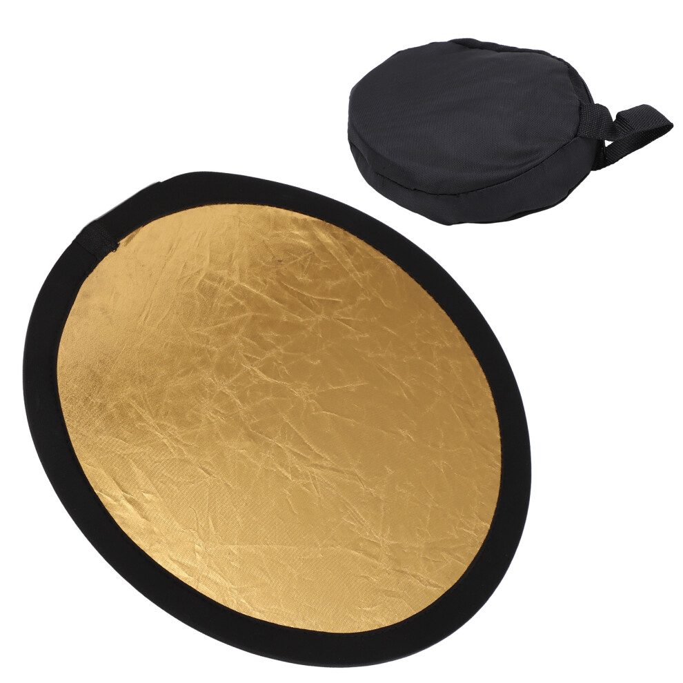 ( ) 2 In 1 30Cm Round Photography Reflector Gold/Silver/Light 643505015607