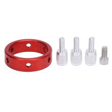 Telescope Guiding Scope Ring M6 1/4" Screw Red Aluminum 40mm 6-Point