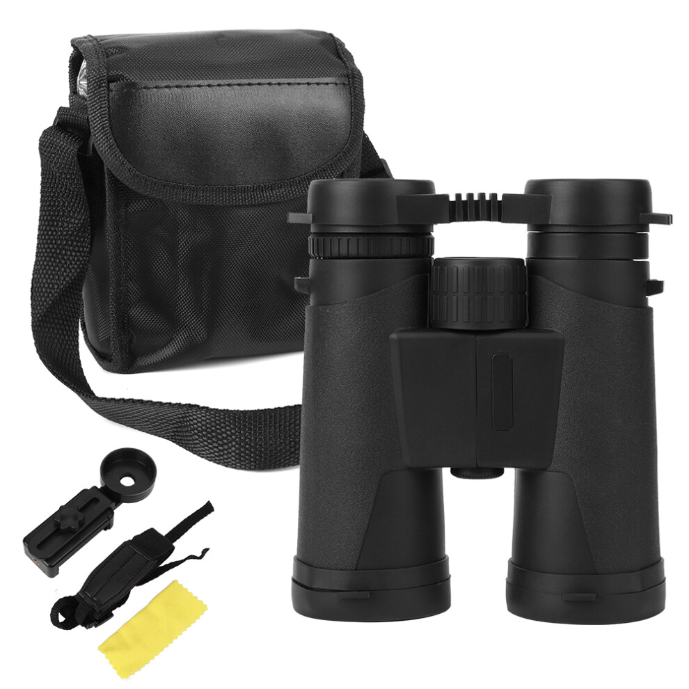 10X42 Bak4 Binoculars Portable Telescope With Universal Clip Light 643505148046