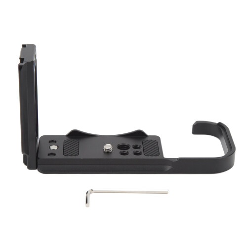 Camera L Bracket Aluminum Alloy CNC Anodized Quick Release for R8