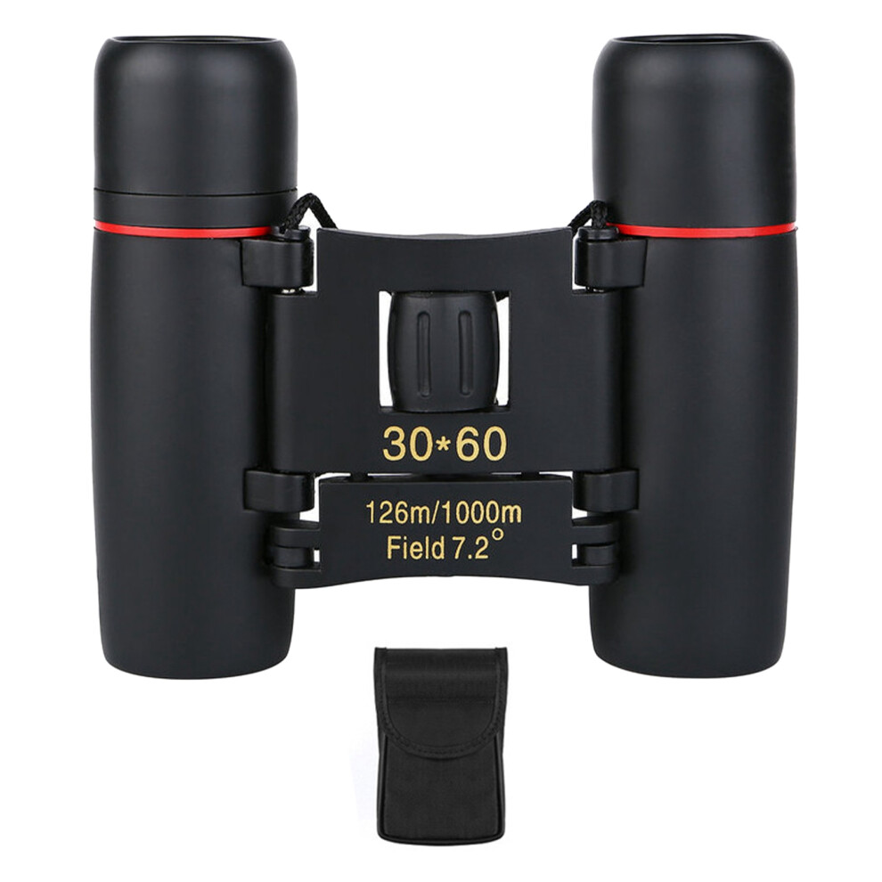 ( Film) Mini Binoculars 30X60 Hd Portable Night Vision Telescope Orange/Red 643505120202