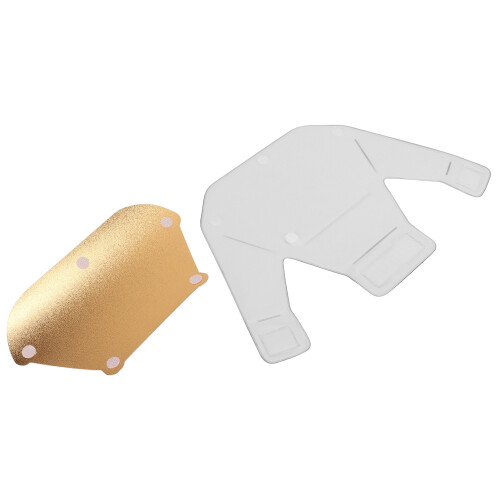 Universal Light Diffuser Kit 3 Colors Silver Gold White Reflector 2