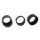 3pcs Microscope Eyepiece Eyeshields Soft Rubber Covers for AmScope 2