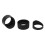 3pcs Microscope Eyepiece Eyeshields Soft Rubber Covers for AmScope 3
