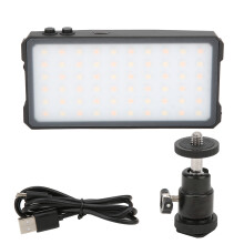 Manbily Mini Bicolor LED Panel 3000-6500K with Cold Shoe