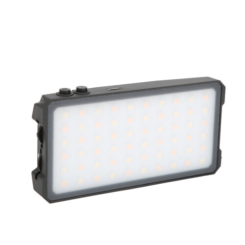 Manbily Mini Bicolor LED Panel 3000-6500K with Cold Shoe 2