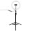 PULUZ 10in LED Ring Fill Light Set Soft Light Broadcast Lamp 1