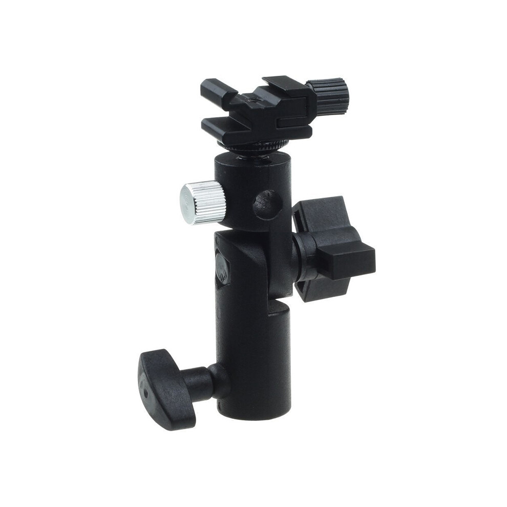 (E Type) Camera Fill Tripod Ball Head Metal Universal Flash Bracket Light 643505005295