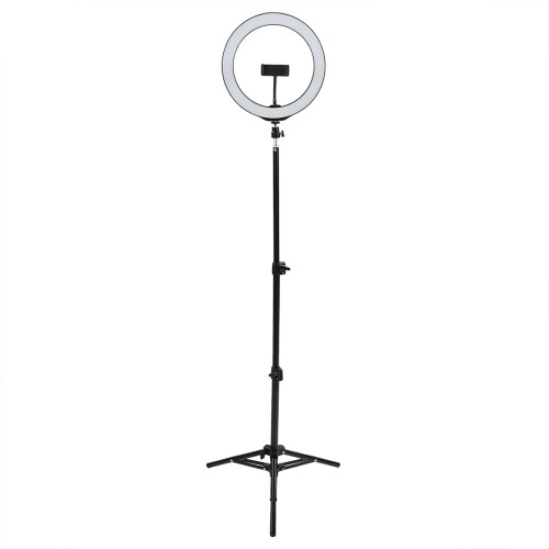 PULUZ 10in LED Ring Fill Light Set Soft Light Broadcast Lamp 1