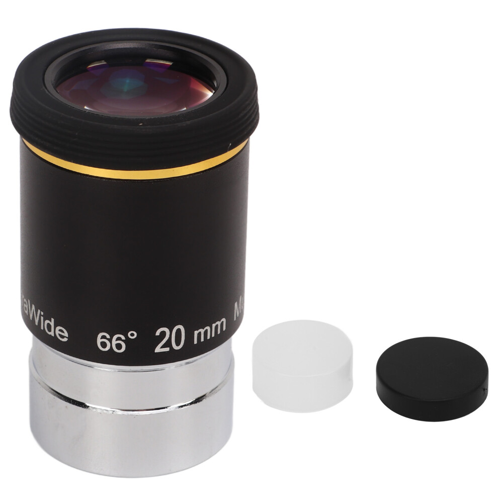 1.25In Telescope Eyepiece 20Mm Focal Length 66 Wide Angle Lens 643505125139