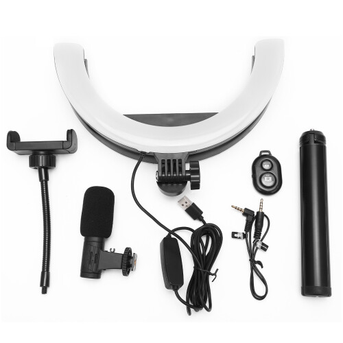 RLM-10 Portable Filming Set with Mic and Light