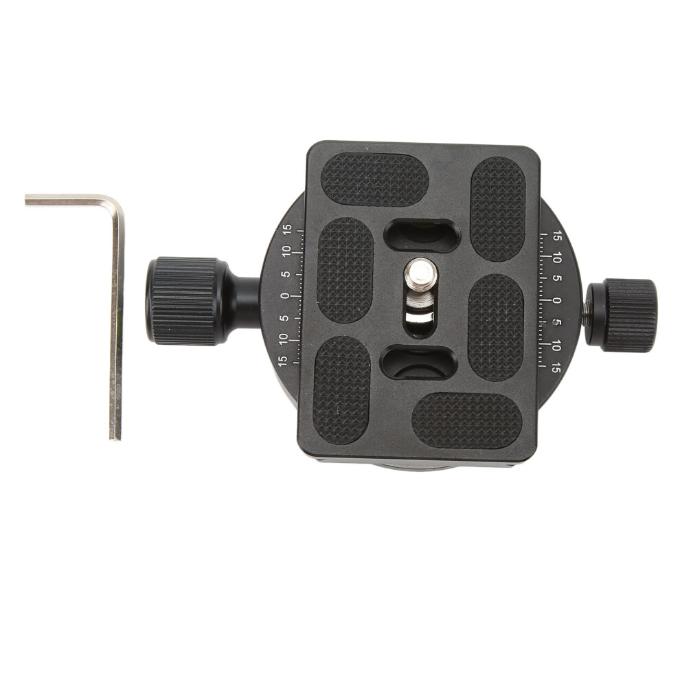 (Qj08s) Quick Release Plate 360 Rotation Camera Adapter For Tripod 643505123302