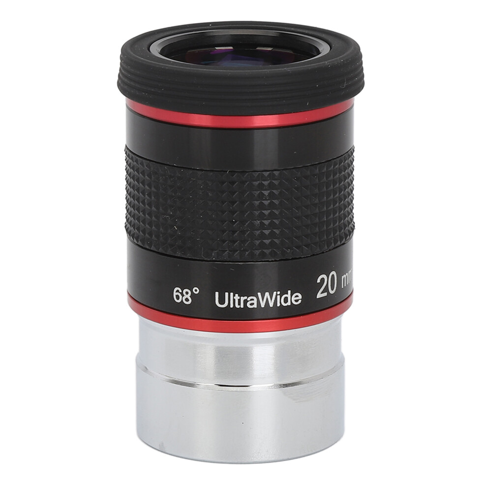 20Mm 68 Ultra Wide Angle Eyepiece 1.25" Multi Coated For Telescope 643505105926