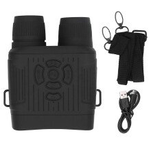 (Black) Night Vision Binoculars 2.7K 36MP HD 10X Zoom 3 Inch TFT Infrared