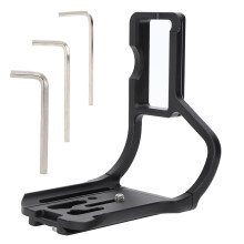 Aluminium L Plate Quick Release Hand Grip for Nikon D800/D800E/D810