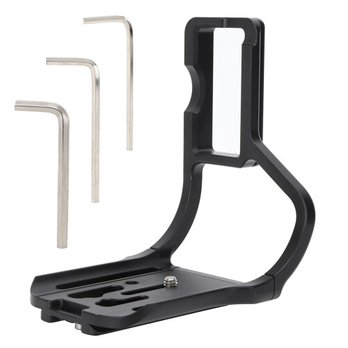 Aluminium L Plate Quick Release Hand Grip for Nikon D800/D800E/D810