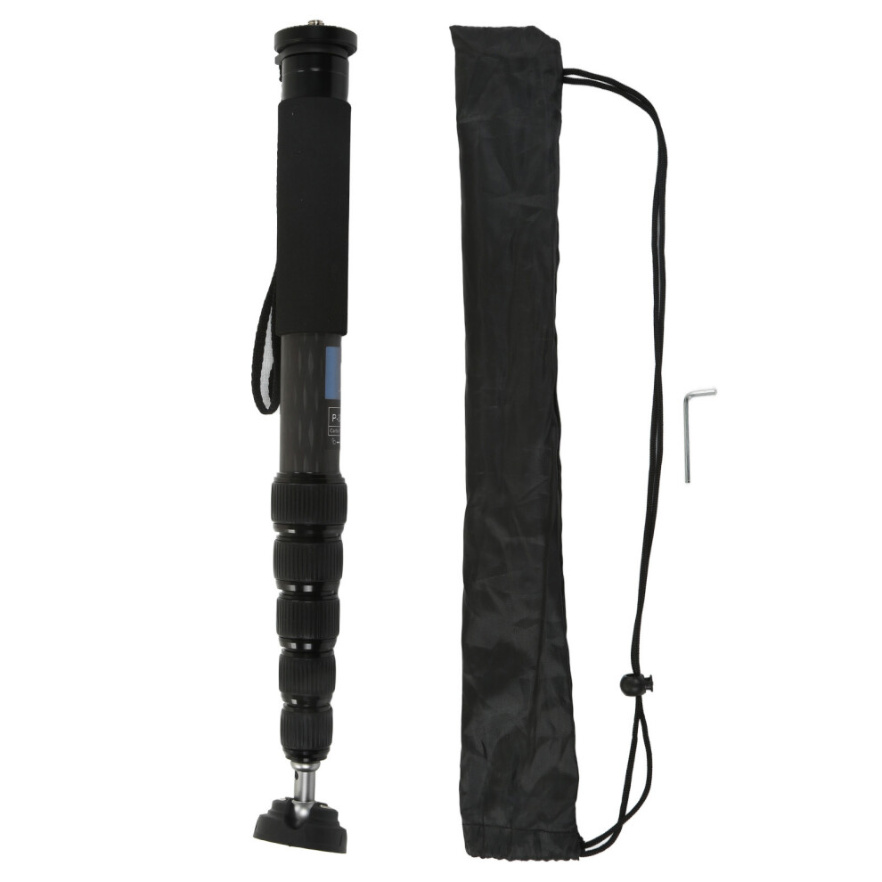 10 Layer Carbon Fiber Monopod 6 Section Telescopic 166Cm Height 643505126266