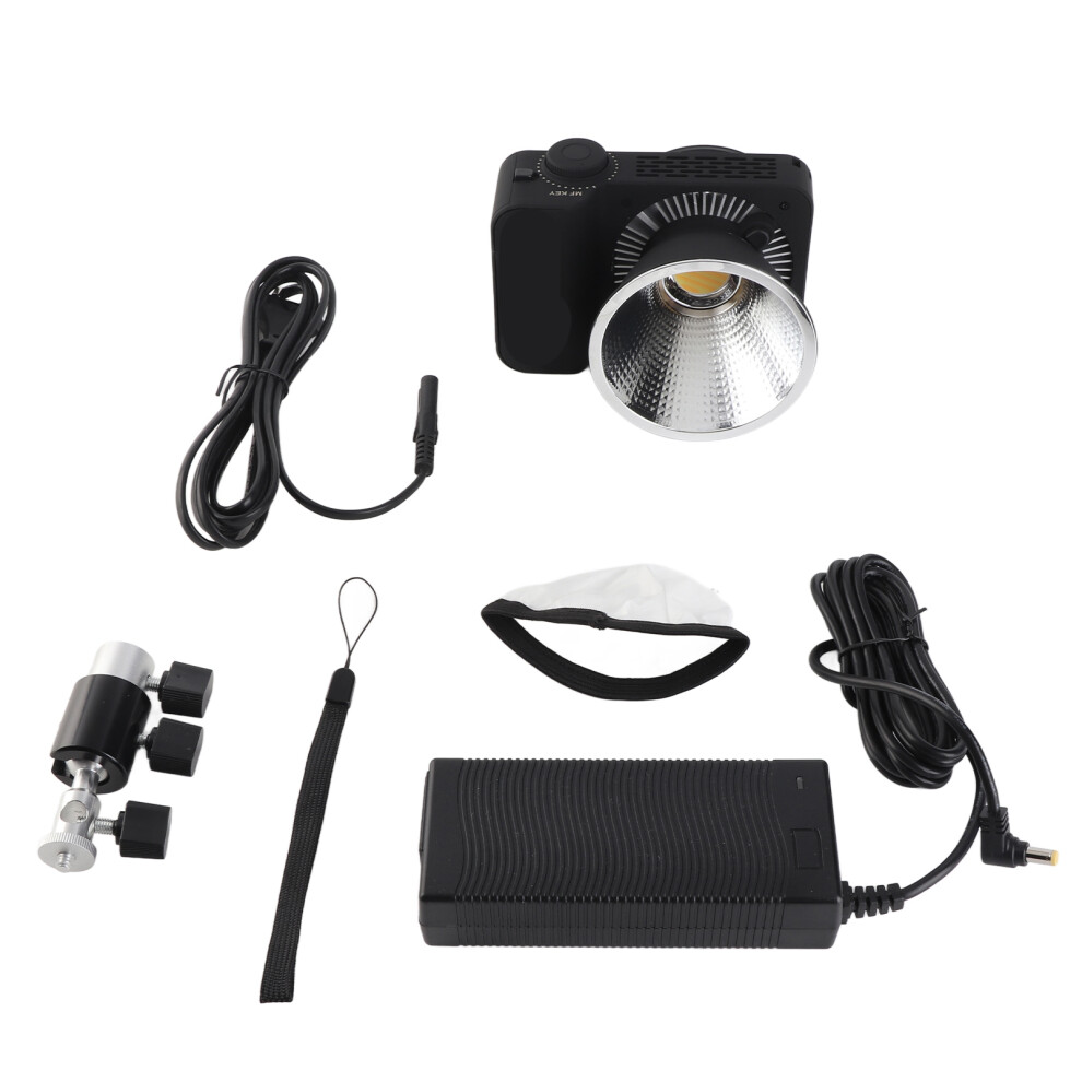 () 100W Bi Color Cob Led Video 2700-7500K App Remote Black/Light 643505098648