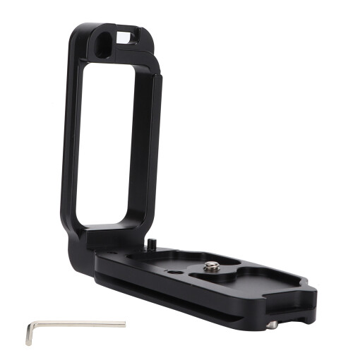 Aluminum L Shape Quick Release Plate Hand Grip for Nikon D850
