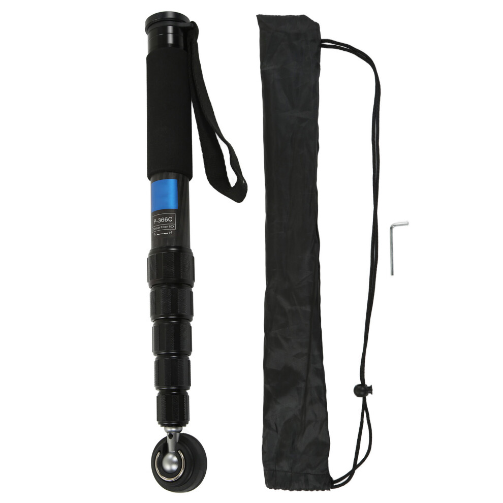 167Cm Carbon Fiber Monopod 36Mm 6 Sections Telescopic Camera Support 643505126273