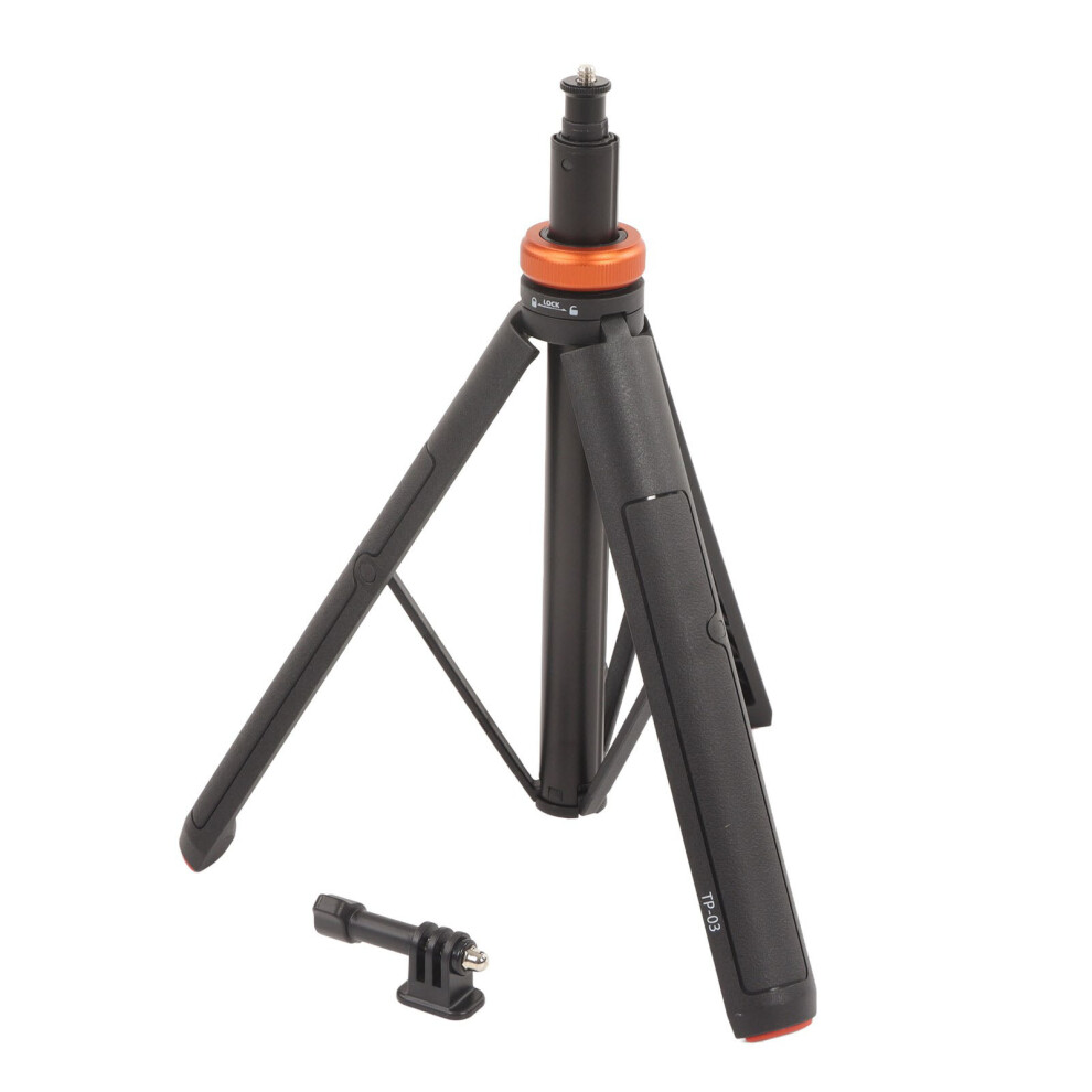 Multifunctional Action Camera Stand With Adapter Foldable Tripod 643505127720