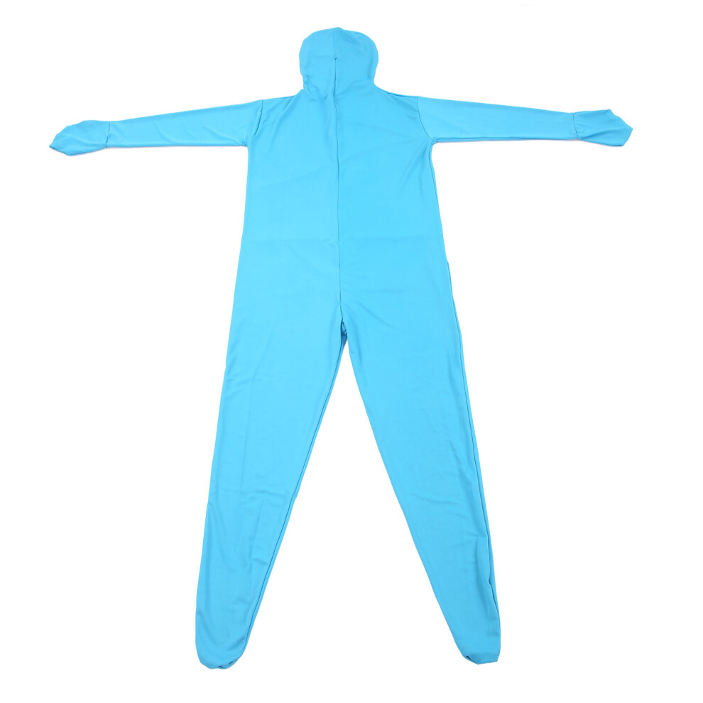 (190Cm) Chromakey Bodysuit Full Body Stretch Suit 180Cm Blue 643505007275