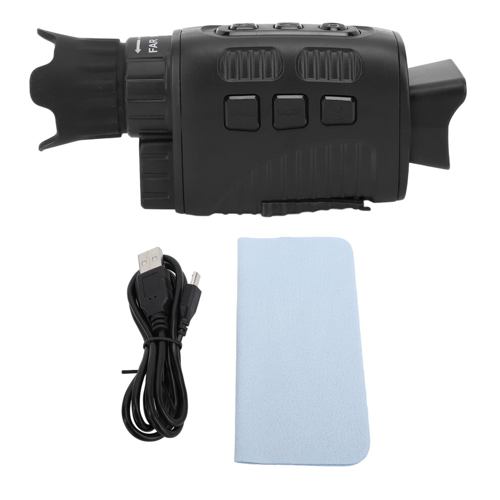 Night Vision Monocular 3Mp 1080P Infrared Goggle 1.5 Inch Screen 643505091274