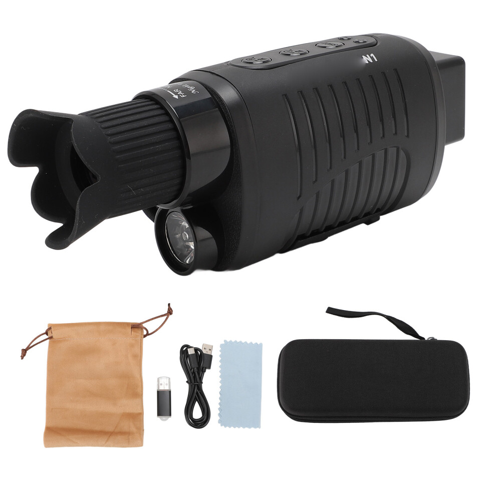 Night Vision Monocular 1080P 5X Zoom Ip68 Waterproof Infrared 643505081954