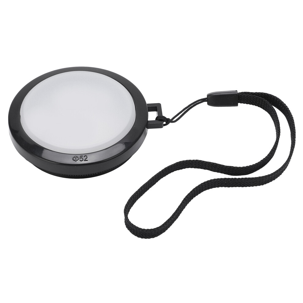 (52Mm / 2In) Mennon Balance Lens Cap 55Mm Plastic Anticorrosion White 643505138849