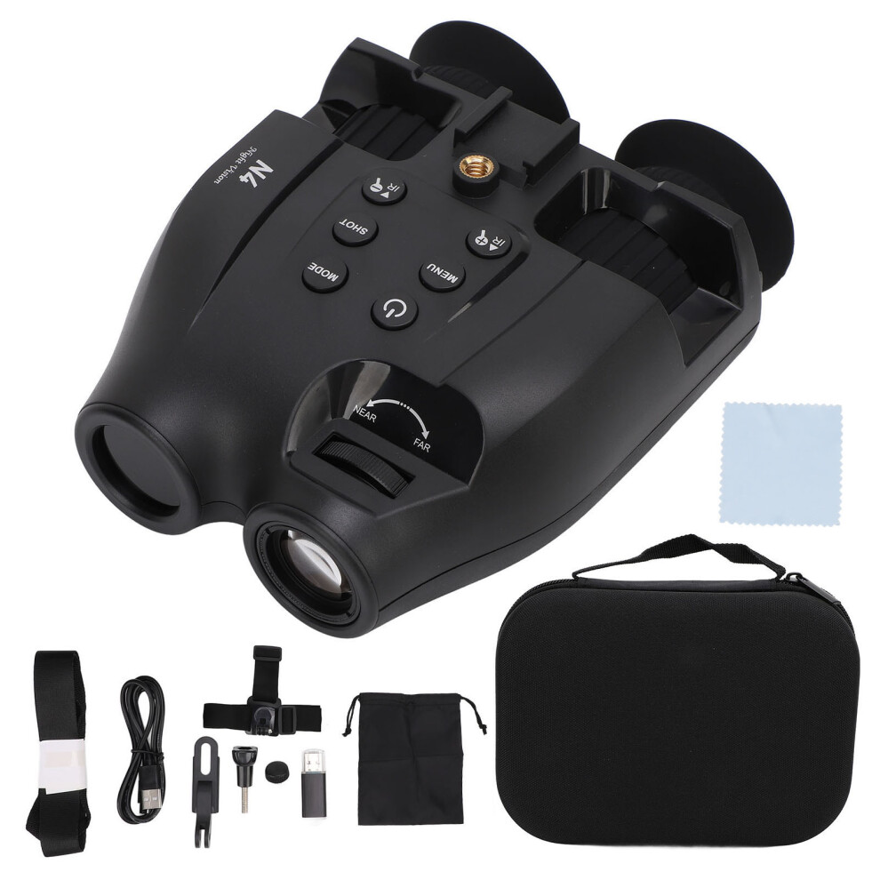 Night Vision Goggles 1080P 10Mp Hd 5X Rechargeable Ir Binoculars 32Gb 643505081992