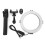 VIJIM Ring Light Tripod Set with Remote Dimmable Phone Clip 1