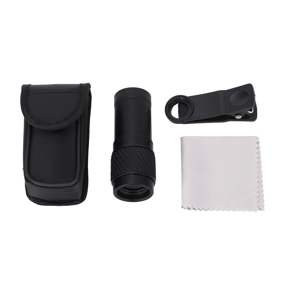 7X 18Mm Hd Pocket Monocular Telescope With Phone Clip For Concert 643505082302