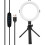 VIJIM Ring Light Tripod Set with Remote Dimmable Phone Clip 2