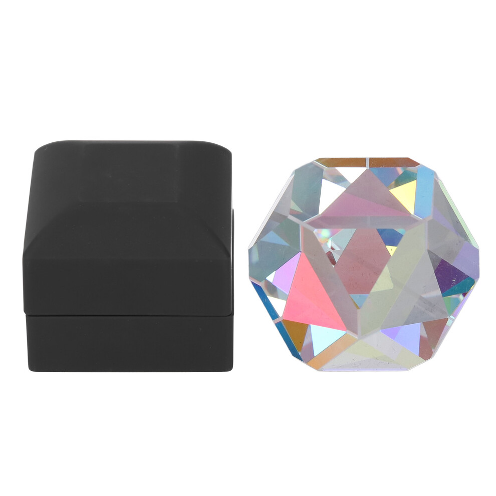 Color Cube Prism 9.8In Rgb Dispersion Optical Crystal Light 643505998610