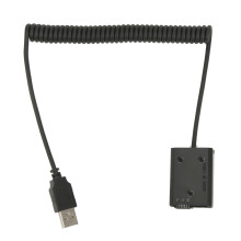 FW50 Black Plastic Full Decoder 2A USB Dummy Battery for Sony Camera