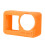 (orange) Portable Frame Protective Silicone Shell with Lens Case for DJI Osmo 3