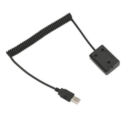 FW50 Black Plastic Full Decoder 2A USB Dummy Battery for Sony Camera 2