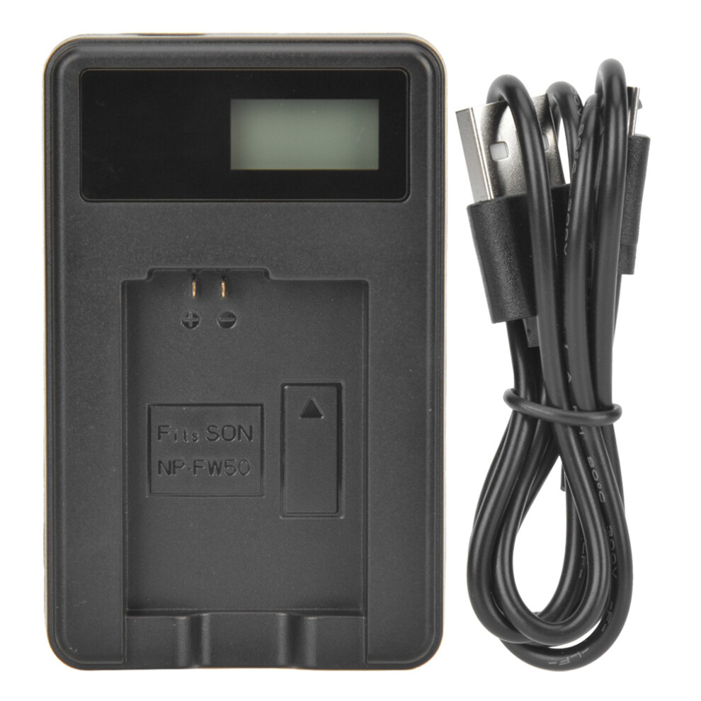 Seivi Np Fw50 Lcd Charger For Sony A6000 A6300 A6500 A7r A7 643505033342