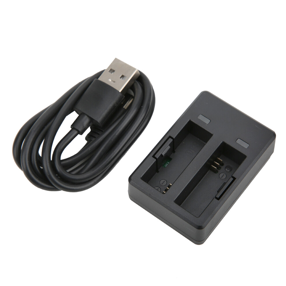 Camera Battery Charger Dual Slot For Sjcam Sj6 Legend 643505033496